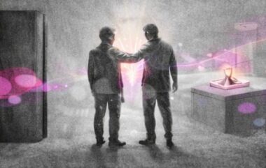 Trois scènes successives représentant le dire empêché, le témoignage rendu possible et la transmission éclairée.