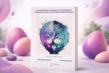 Visuel de présentation de l’ouvrage « Illustrations cliniques et pratiques en thérapie du lien et des mondes relationnels »