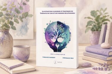 Visuel de présentation de l’ouvrage « Illustrations cliniques et pratiques en thérapie du lien et des mondes relationnels »