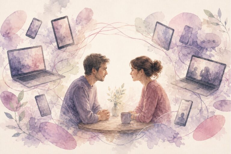 Webinaire sur l’illusion de la relation humaine créée par la surmédiatisation et les dispositifs numériques