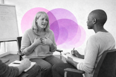 Situation d’apprentissage en thérapie relationnelle illustrant la co-construction du lien patient-thérapeute