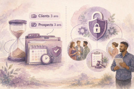 illustration de la durée de conservation des données personnelles et de leur confidentialité dans le cadre des obligations légales de l’Institut Mimethys