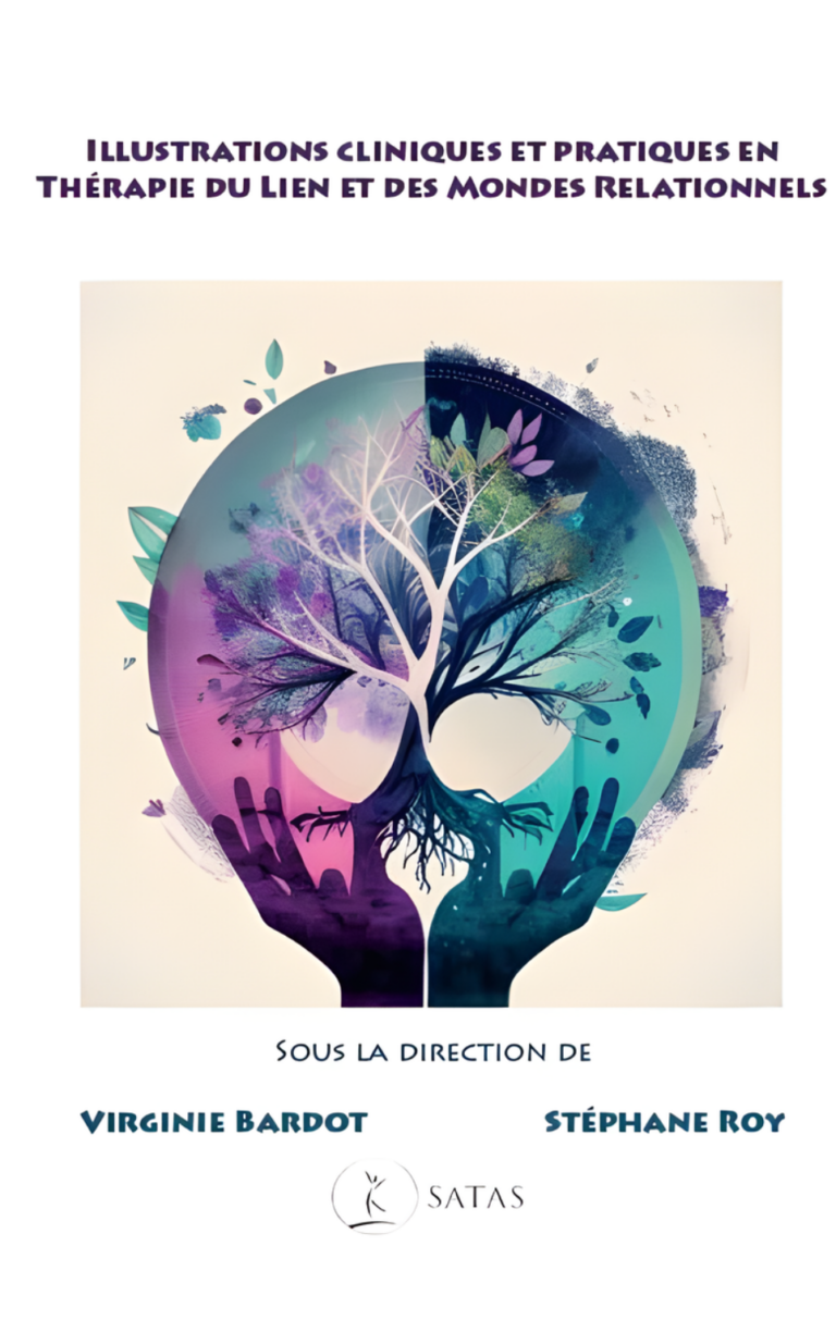 Couverture du livre Illustrations cliniques et pratiques en thérapie du lien et des mondes relationnels, dirigé par Virginie Bardot et Stéphane Roy