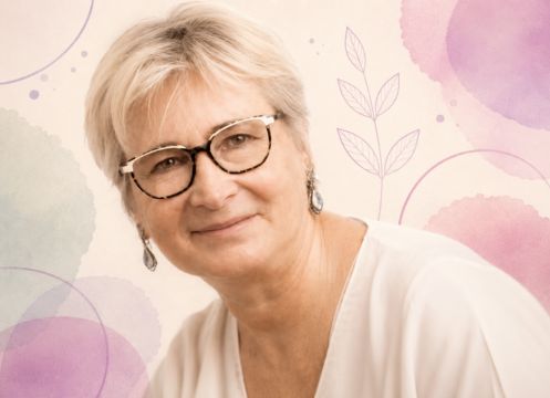 Régine Lasserre, infirmière anesthésiste D.E. et hypnothérapeute.