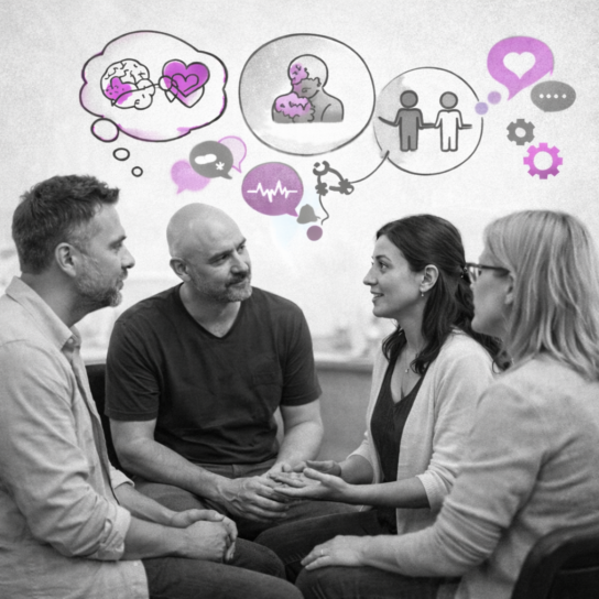 Formation TLMR : travail en groupe sur la posture du thérapeute et la relation dans l’ici et maintenant