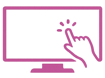 Écran tactile grand format pour présentations et supports visuels