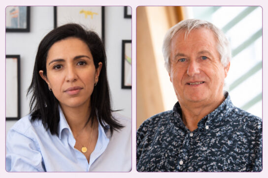 Sarah El Haïry et le Dr Éric Bardot, intervenants de la soirée “L’IA : un psy comme les autres ?